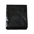 Tarps Now 20 ft x 20 ft 50 Mil Tarp, Black, Vinyl DLT40-2020